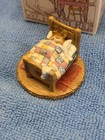 Wee Forest Folk Wff M-136a Tuckered Out  1986 Ap Signed Wff