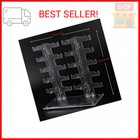 Two Row Sunglasses Rack 10 Pairs Glasses Holder Display Stand Transparent