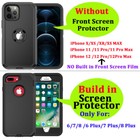 For Iphone 12 Pro Max 11 6 7 8 Plus Iphone Xr Shockproof Armor Case Rugged Cover