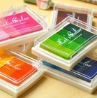 1 Pc Colorful Ink Pad For Stamp Diy Finger Painting Rubber Stamp Craft Supply