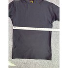 Under Armour Compression Shirt Mens Extra Large Black Mock Neck Long Sleeve