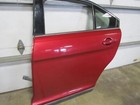 10-19 Ford Taurus 3 5l At Awd Left Rear Driver Door Red Candy Tint Metallic U6