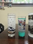 Souvenir Shot Glass Lot Set Of 7 - Tall And Short Shot Glasses 