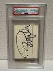 Pamela Anderson Signed Index Card Auto Psa dna Encapsulated Baywatch Playboy 10