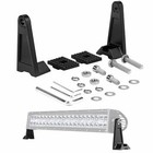2pcs Universal Mounting Brackets Aluminum Alloy Side Rotating Led Work Light Bar