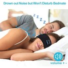 Bluetooth 5 0 Sleep Eye Mask Wireless Headphones Soft Music Headband