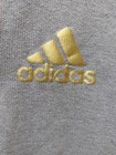 Mens Pullover  Adidas Gray Fleece 1 4 Zip  Jacket shirt Sz  Xl Preppy  Athleisur
