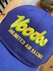 Vintage Voodoo Unlimited Air Racing Hat P-51 Mustang Reno Air Races Cap Flames