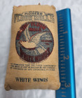 Vintage Pioneer Flour Mills White Wings Flour Mini Sack Store Display H76