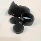 Nikon Hn-23 Metal Lens Hood With Nikon Soft Pouch Sigma Front Cap Nikon Rear Cap