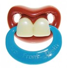 Two Front Teeth Funny Novelty Bpa Free Pacifier Orthodontic Nipple