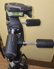 Bogen Manfrotto 3021 3020 Tripod 3047 Head Qr Plate Complete 
