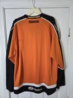 Reebok Lehigh Valley Phantoms Inaugural Season Jersey Size Large Orange Ahl