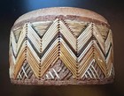 Vintage Native American Birch Bark Porcupine Quillwork Lidded Box   Ojibwe Tribe