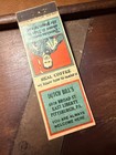 1938-41 Dutch Bill s Pittsburgh Pa East Liberty Restaurant Federal Matchcover
