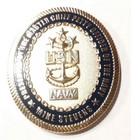 Authentic Mcpon  13 United States Navy Mike Stevens Usn Challenge Coin  -real-