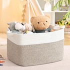 Large Blanket Basket  100l Storage Baskets For Organizing  Woven Laundry Bask   