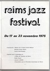 Soft Machine Dexter Gordon Ornette Coleman     Reims Jazz Festival 1975 Program
