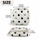 Travel Jewelry Organizer Roll Bag Portable Necklace Earring Storage Pouch