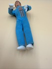 Vintage  Ideal 7  Evel Knievel Original Action Figure Blue  1 Suit Blue Used