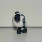 Littlest Pet Shop Ooak Custom Blue Panda Bear Gen 7 Bedazzled