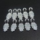 100pcs Silver Plated Spoon Glue On Bail For Earring Bails Or Scrabble And Glass