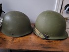 Us Military Army M1 Rear Seam Swivel Helmet With Liner
