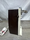 Vintage General Electric Can Opener Ge D2-ec32 Beige Brown Usa