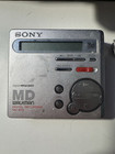 Sony Portable Minidisc Recorder Player Digital Md Walkman Mz-r70 Silver