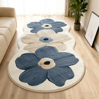Large Plush Shaggy Area Rug Soft Non-slip Carpet For Living Room   Bedroom