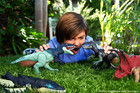Jurassic World Wild Roar Dinosaur Toy With Sound   Attack Move  Eocarcharia Posa
