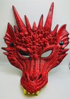 Dragon 3d Mask Red Latex