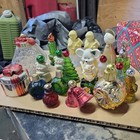 Lot Of 20 Vintage Avon Christmas Perfume Bottles  Tree  Candle  Bell  Mouse