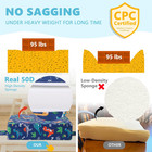 Portable Toddler Booster Seat For Kitchen Chair  Adjustable Straps  Travel-frien