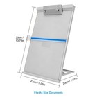 Document Holder Paper Stand W  Adjustable Positions For Desk Typing Read A4 Book
