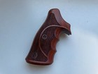 New Decorative Hard Wood Grips For S w  K l Round Butt 686  Closed Back