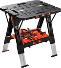 Pony 2-in-1 Work Bench Portable With 4pc Clamp 4pc Bench Dog  2pc Safety Strap