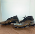 Nike Mercurial Superfly 9 Academy Fg mg Cleats Mens 7 Black Blue Dj5625