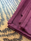 Sam Hober Burgundy Mogador Solid Pocket Square
