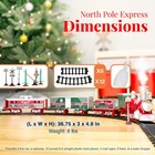 Lionel Trains North Pole Express Holiday Train 29 Pc W smoke Effect for Parts 