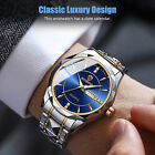 Waterproof Men Quartz Watch Stainless Steel Luminous Date Classic Business Wrist
