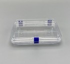 100 Pcs Denture Cases Dental Veneers Hinged Display Jewelry Storage Box Membrane