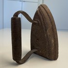 Antique Cast Iron 6  Sad Iron Number 6