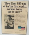 Vintage  Doral Cigarette Ad Autographed Card Picture And Letter Signed To Jean