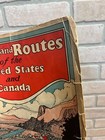 1929 Roads And Routes Atlas Toledo Blade Tour Club W  Fold Out Maps