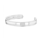 925 Sterling Silver Classic Cuff Bangle Bracelet For Baby Girls   Infants