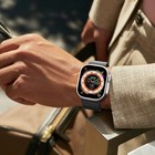 Chanchy Stainless Steel Link Band For Apple Watch Ultra 49 45 44 42mm Black