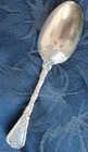 Antique Durgin Sterling Silver  dauphin  Floral Pattern Spoon  7  In Length