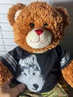 Build A Bear Stuffed Animal Teddy Bear Camouflage Wolf Shirt Sketchers Shoes Euc