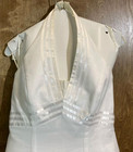 Galina Organza And Satin Ribbon Trumpet Style Wedding Dress Gown Veil Size 10